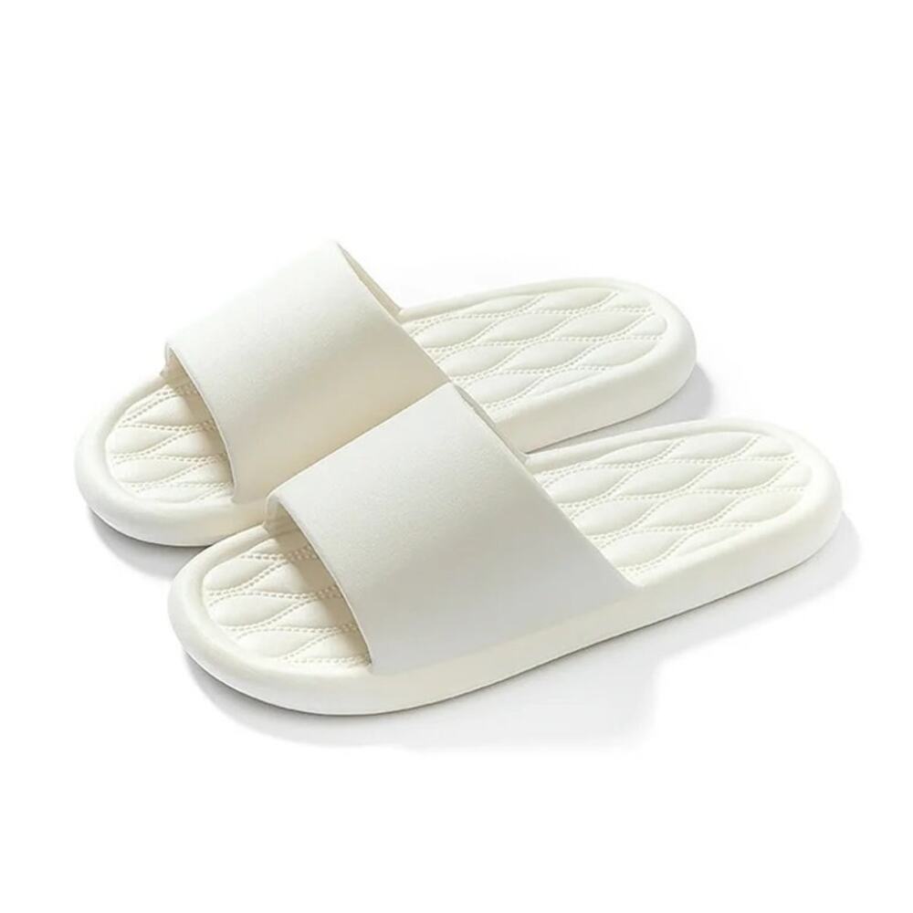 Foot Massager Tools Slippers,for Men Shower Sandals Size 8 White